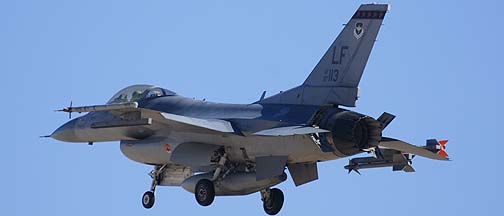 Singapore Air Force General Dynamics F-16C Block 52 Fighting Falcon 97-0113 of the 425th Fighter Squadron Black Widows